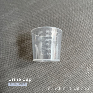 Tazze di urina usa e getta per il test